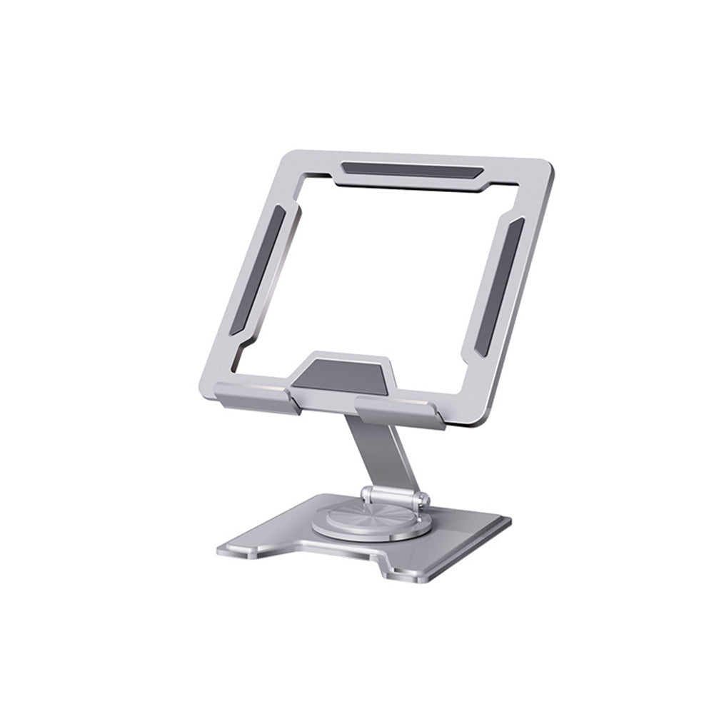 All-Metal Desktop Phone Stand, Multi-functional 360° Rotatable Foldable Lazy Phone/Tablet Universal Support Stand