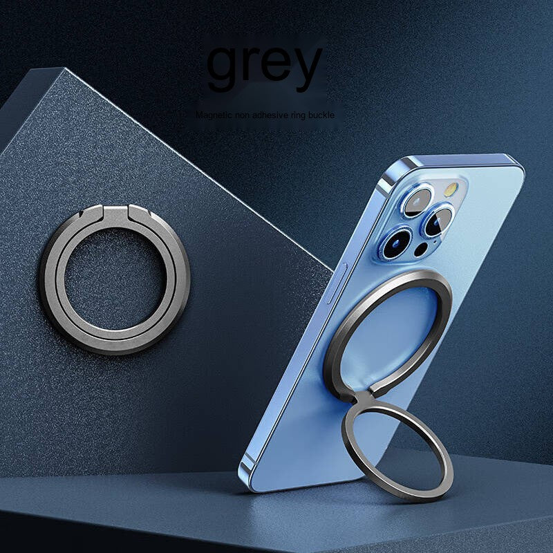 MagSafe Magnetic Ring Holder Phone Stand Magnetic Circle Back Sticker 360-Degree Rotating Desktop Magnetic Stand