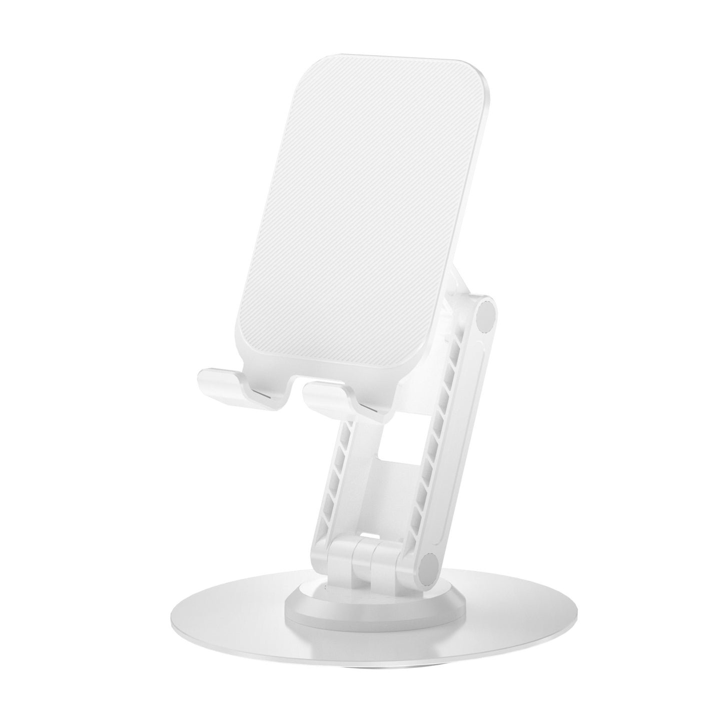 All-Metal Desktop Phone Stand, Multi-functional 360° Rotatable Foldable Lazy Phone/Tablet Universal Support Stand