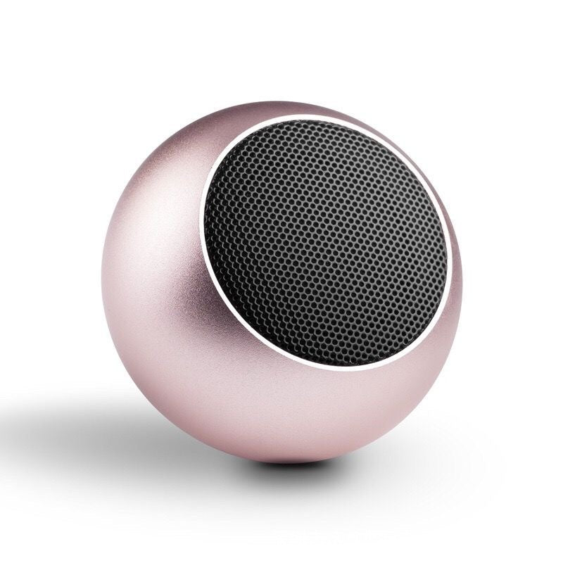 Card-Insertable Bluetooth Speaker, Portable Mini Steel Cannon, Metal Heavy Bass Subwoofer, Outdoor Mini Bluetooth Speaker