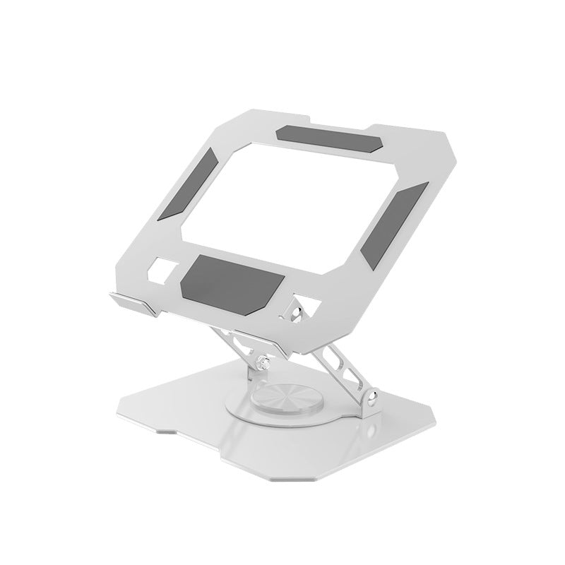 All-Metal Desktop Phone Stand, Multi-functional 360° Rotatable Foldable Lazy Phone/Tablet Universal Support Stand