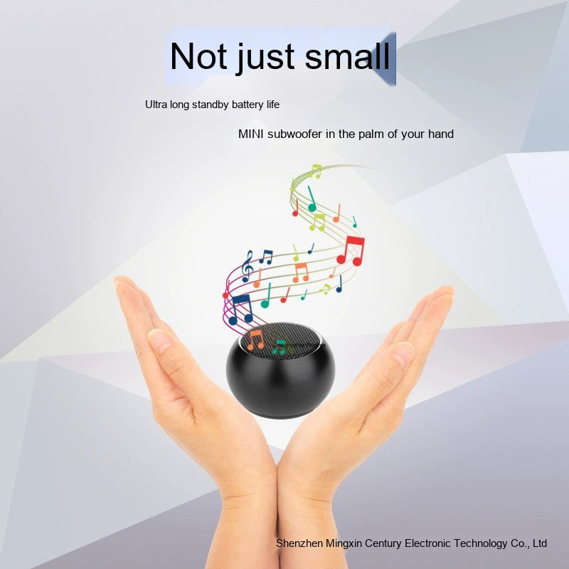 可插卡蓝牙音箱便携式小钢炮金属重低音炮户外迷你蓝牙小音箱