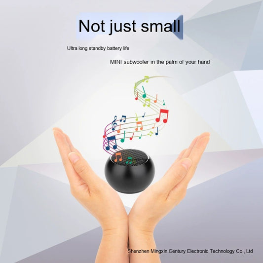 可插卡蓝牙音箱便携式小钢炮金属重低音炮户外迷你蓝牙小音箱