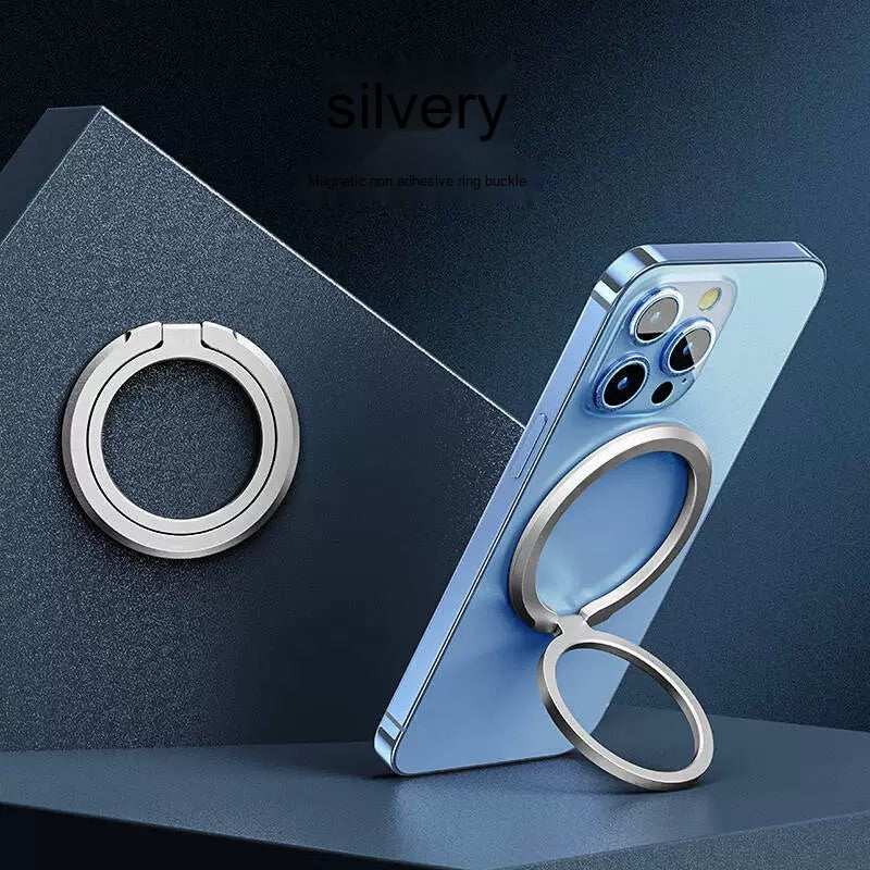 MagSafe磁吸指环扣手机支架磁力圈背贴可360度旋转桌面磁吸支架